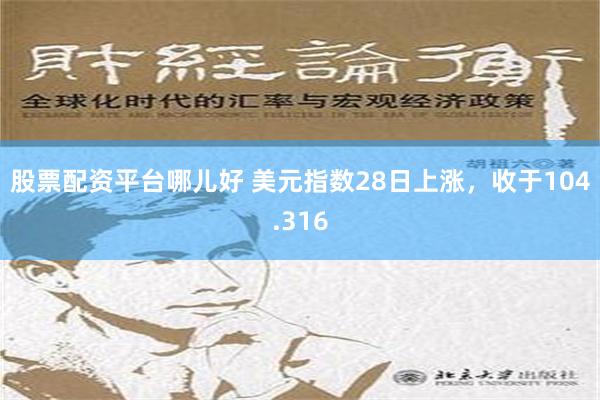 股票配资平台哪儿好 美元指数28日上涨，收于104.316