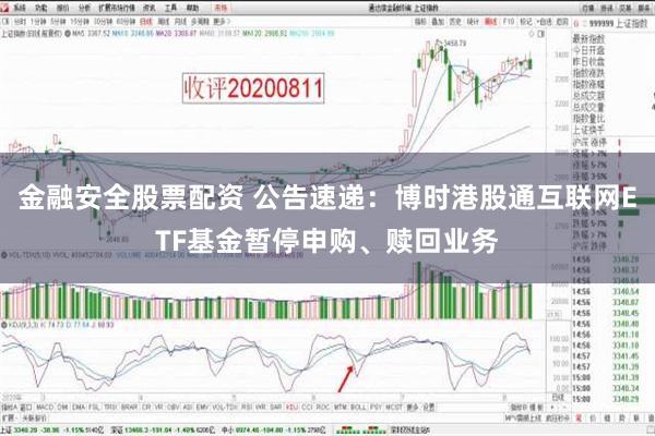 金融安全股票配资 公告速递：博时港股通互联网ETF基金暂停申购、赎回业务